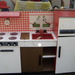 The infamous kitchen set, circa 1976